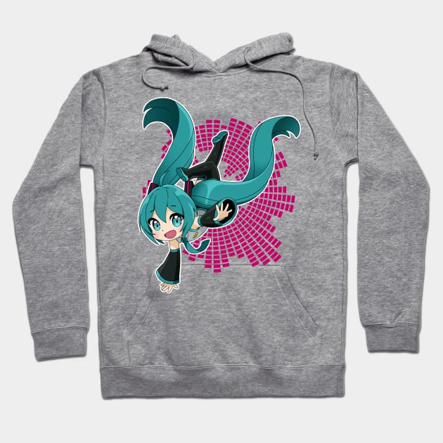 Chibi Miku Hoodie by WarGreymonZero